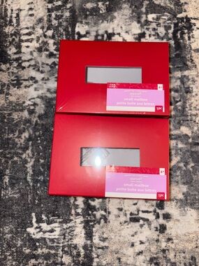 2 new Craft Red Small Mailbox - Decorative Letter Boxes